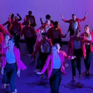 SHEIN Pink Blazer, White Tank and Black Pants!  Perfect for the Stage!